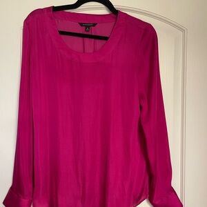 Banana Republic Fuchsia Blouse